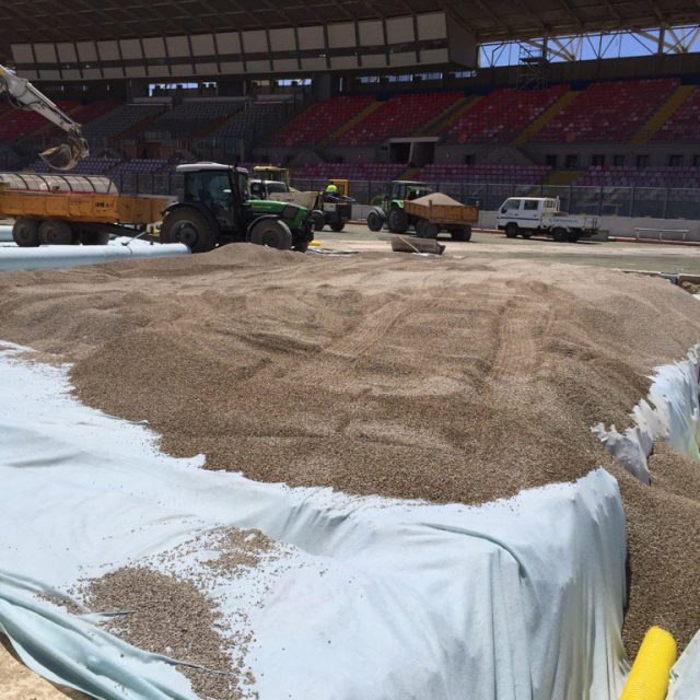 TA’QALI NATIONAL STADIUM IN MALTA, SISGrass hybrid pitch, Maltese Premier league, SISGrass, hybrid technology, football pitch