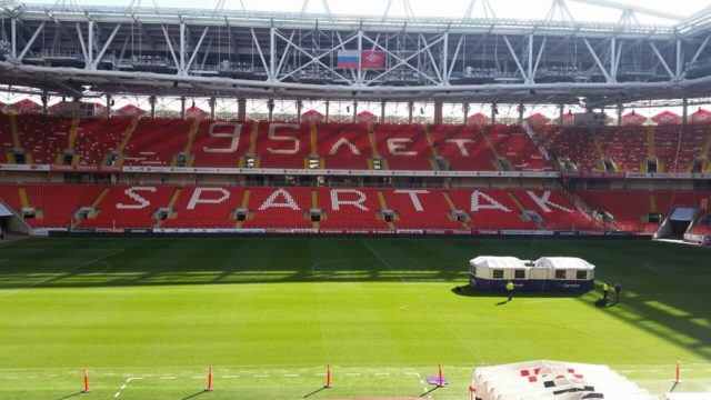 SISGrass, SIS Pitches, Hybrid turf, Spartak