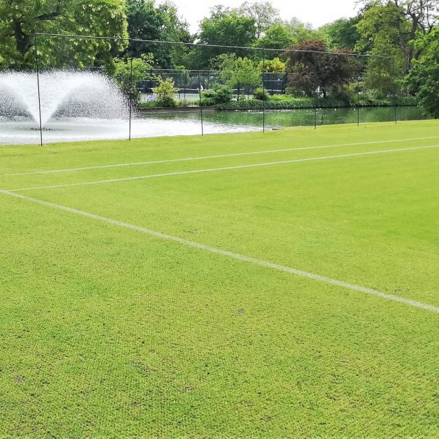 SISGrass tennis court, Hyrbid tennis court